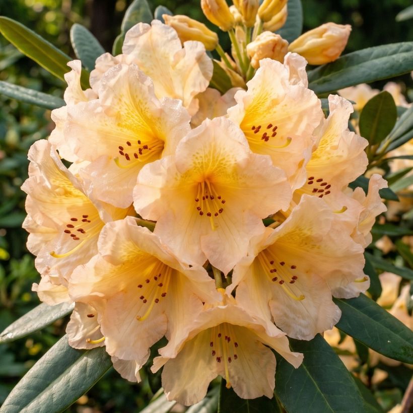 Alppiruusu Tortoiseshell Yellow (Kukinta)