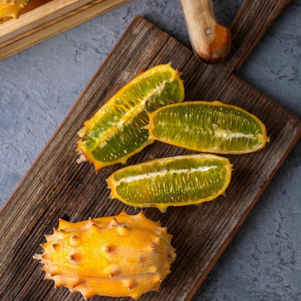 Kivakurkku - Cucumis metuliferus