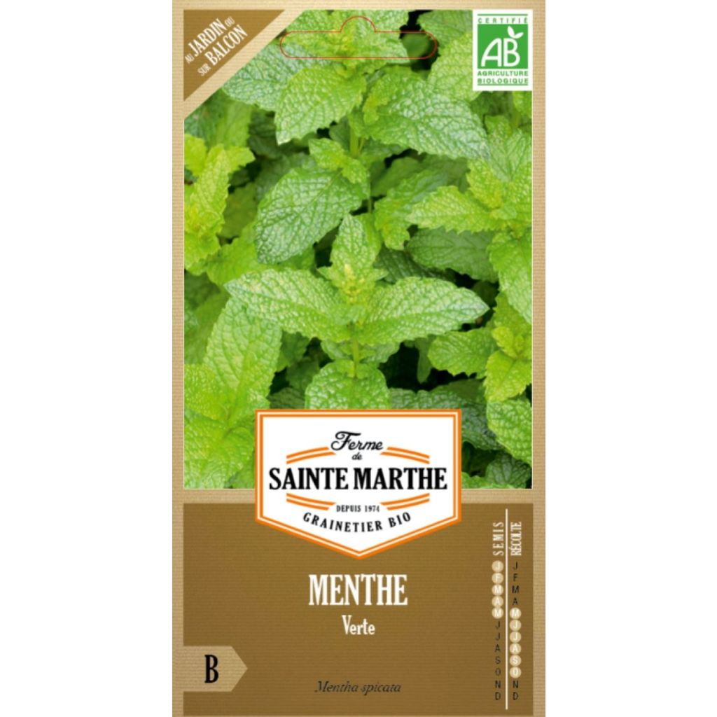Viherminttu aito viherminttu luomu - Ferme de Sainte Marthe