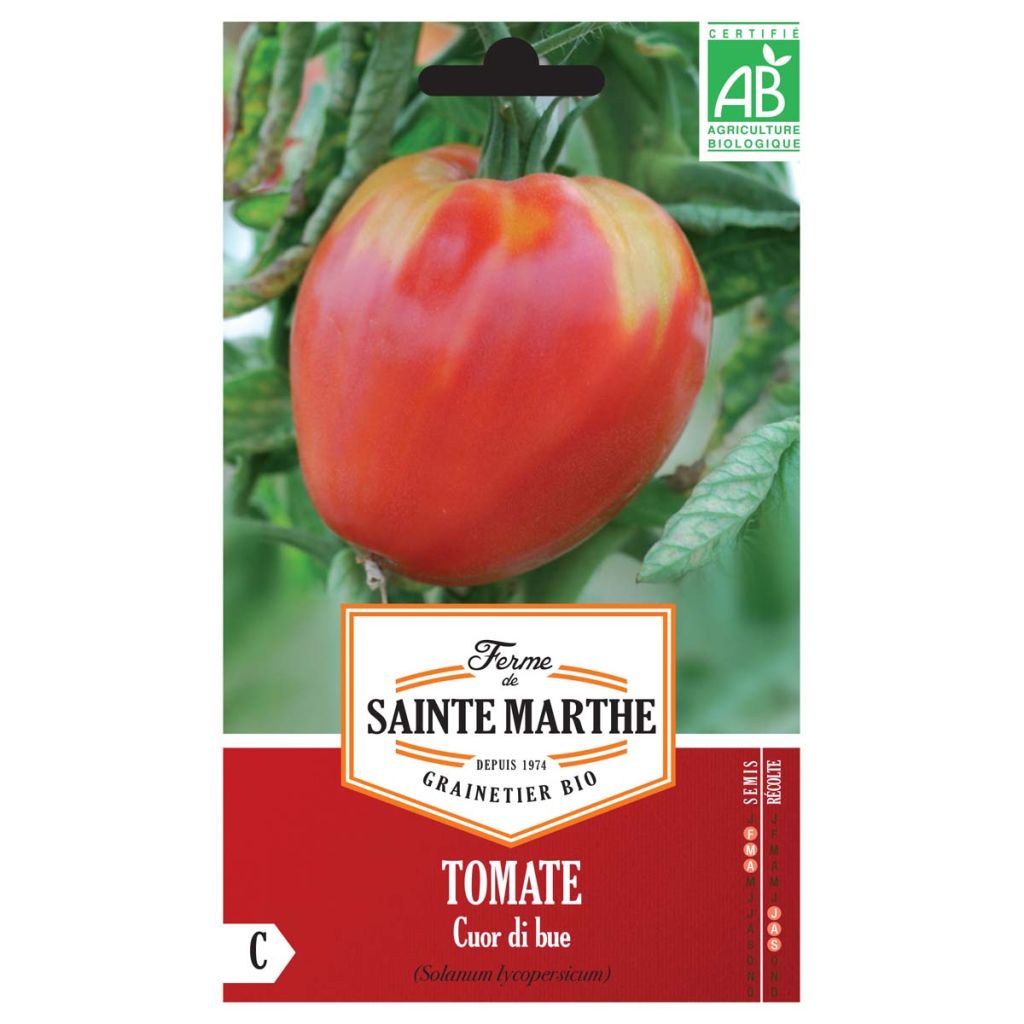Tomaatti Cuor Di Bue luomu - Ferme de Sainte Marthe
