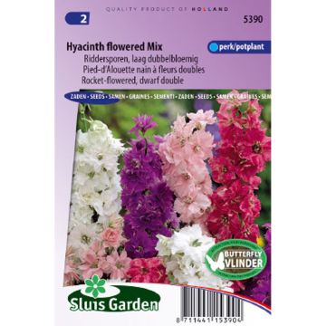 Tarhakukonkannus Hyacinth Flowered Mix (siemenet)