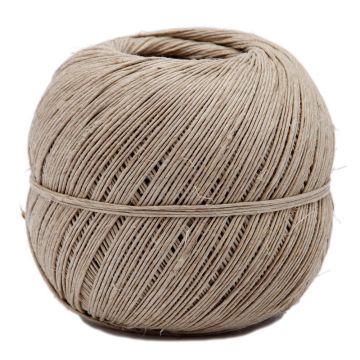 La Cordeline Kiillotettu Pellavalanka - 500 g pallo ±100 m S/Kalvo - Luonnonvalkoinen