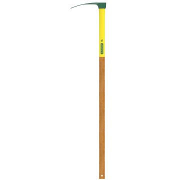 Taottu kuokka, jossa on soikea 14 cm:n holkki, valmistaja Leborgne