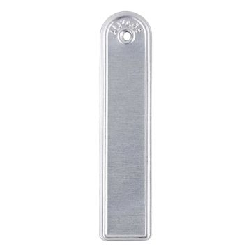 Alumiininen roikkuva nimilappu 10 x 2,2 cm – myydään 5 kappaleen pakkauksissa