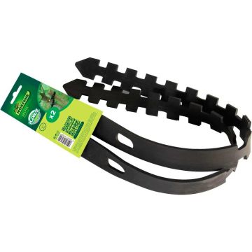 Puusidos kierrätyskumista SELFIX 60 cm - 2 kpl:n pakkaus
