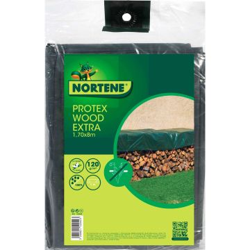 Puupinon suojapeite, koekstruudoitu LDPE 120 g/m² 1,70 x 8 m PROTEX WOOD EXTRA