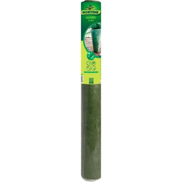 Kaksikerroksinen oliivinvihreä talvisuojaus PP + 85 g harso pehmusteella 1 x 10 m OUATEX