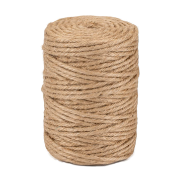 La Cordeline Juuttinaru - 1 kg rulla Ø5 mm ± 100 m kalvokääreessä - Luonnonvärinen