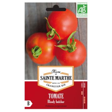 Tomaatti Bloody Butcher luomu - Ferme de Sainte Marthe