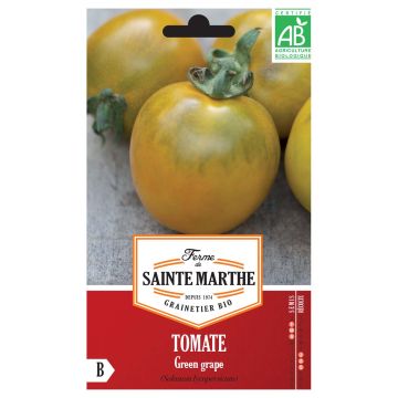 Tomaatti Green Grape luomu - Ferme de Sainte Marthe