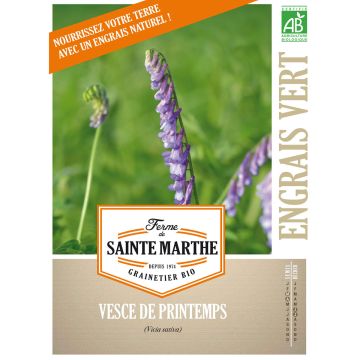 Rehuvirna luomu - Ferme de Sainte Marthe - Vicia sativa