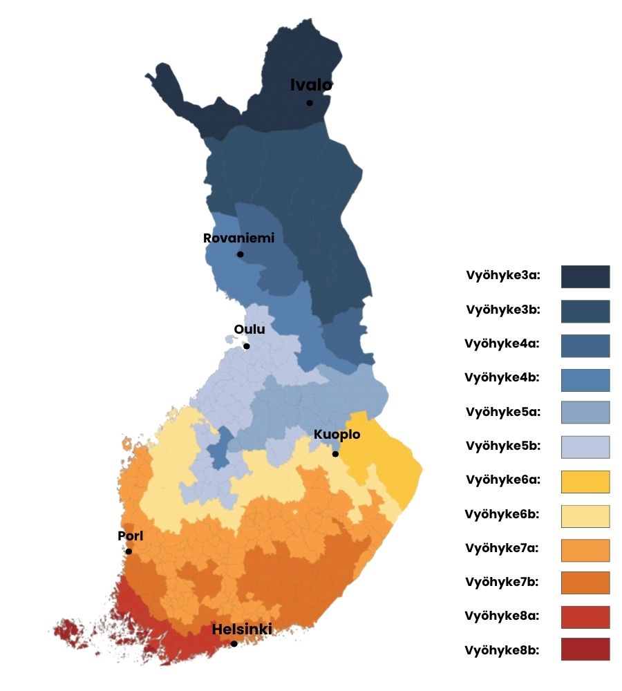 Vyöhykekartta